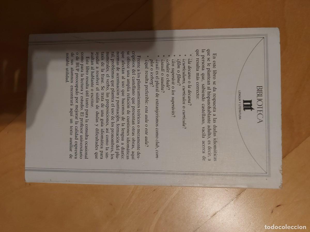 Libros de segunda mano: EL CASTELLANO ACTUAL USOS Y NORMAS MANUEL CASADO - Foto 2