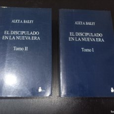 Libros de segunda mano: EL DISCIPULADO EN LA NUEVA ERA. 2 VOL. - BAILEY, ALICE A.. Lote 391458834