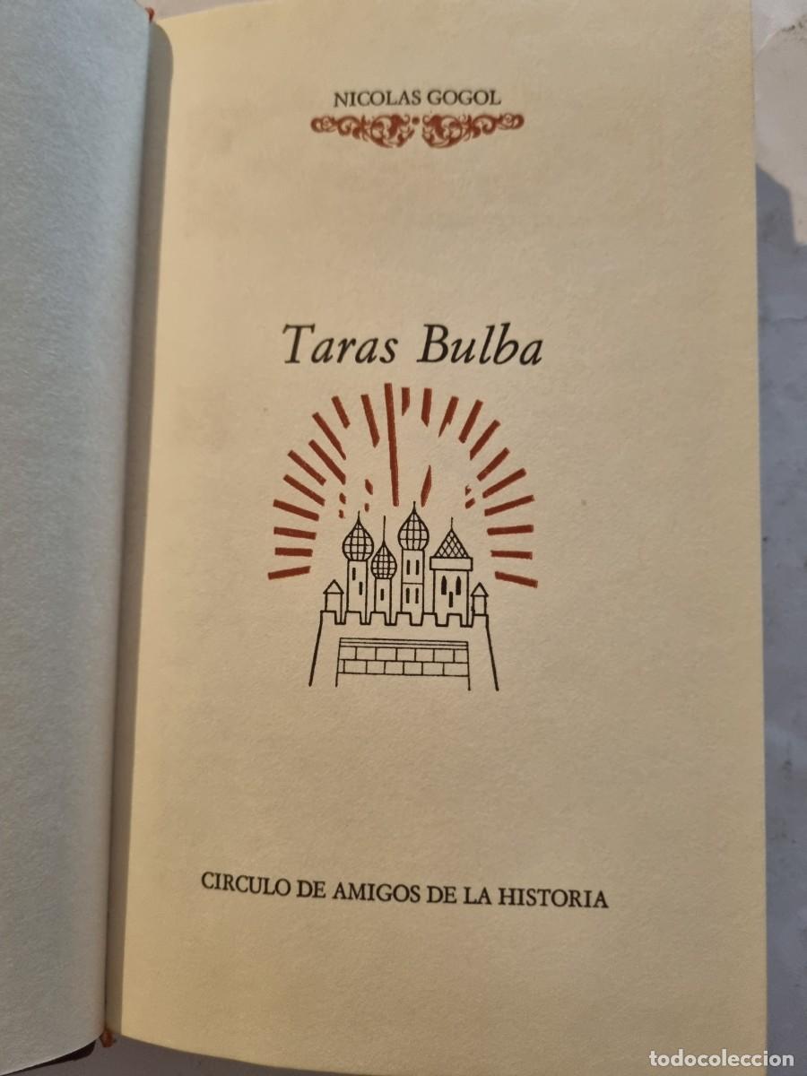 Libros de segunda mano: TARAS BULBA. NICOLAS GOGOL. ED: CIRCULO DE AMIGO. BARCELONA, 1970. - Foto 3