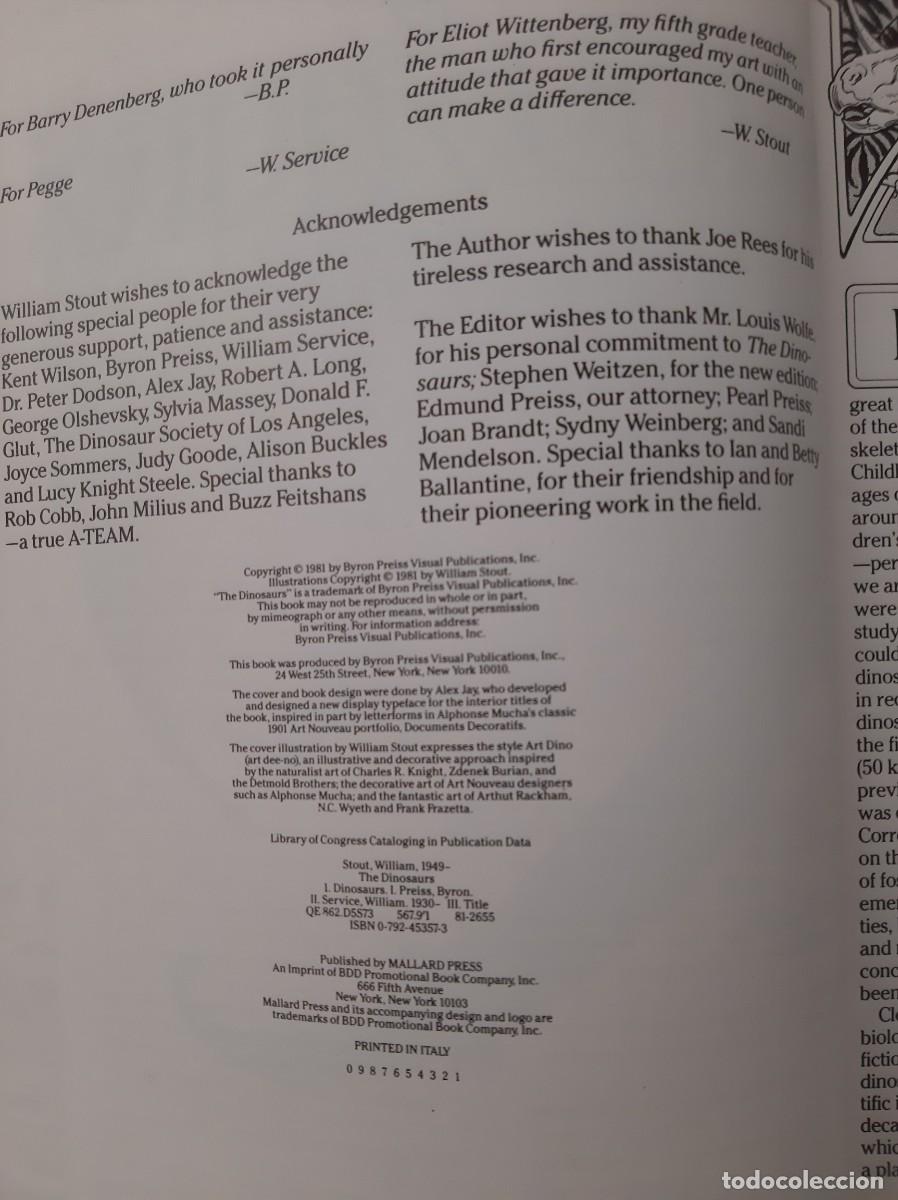 Libros de segunda mano: The Dinosaurs - Foto 4