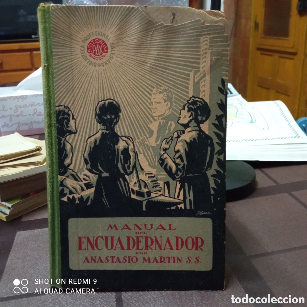 Libros de segunda mano: Manual del encuadernador 1930 - Foto 1