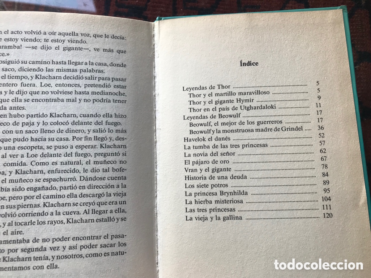 Libros de segunda mano: Leyendas n&oacute;rdicas. Labor - Foto 3