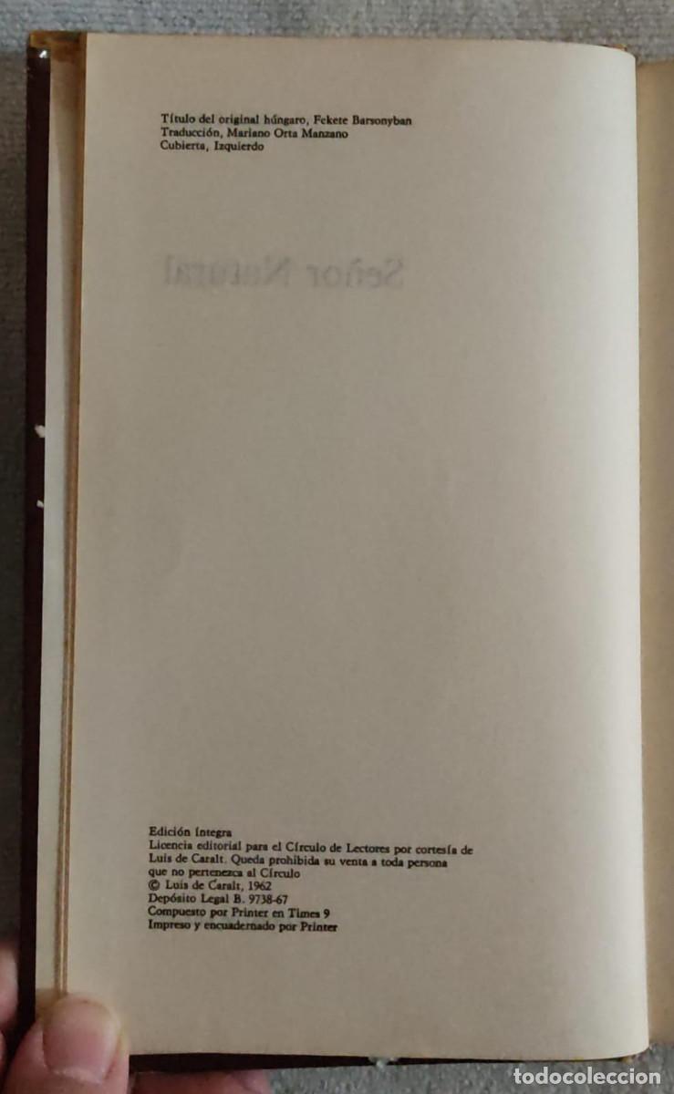 Libros de segunda mano: SENOR NATURAL. - Foto 4
