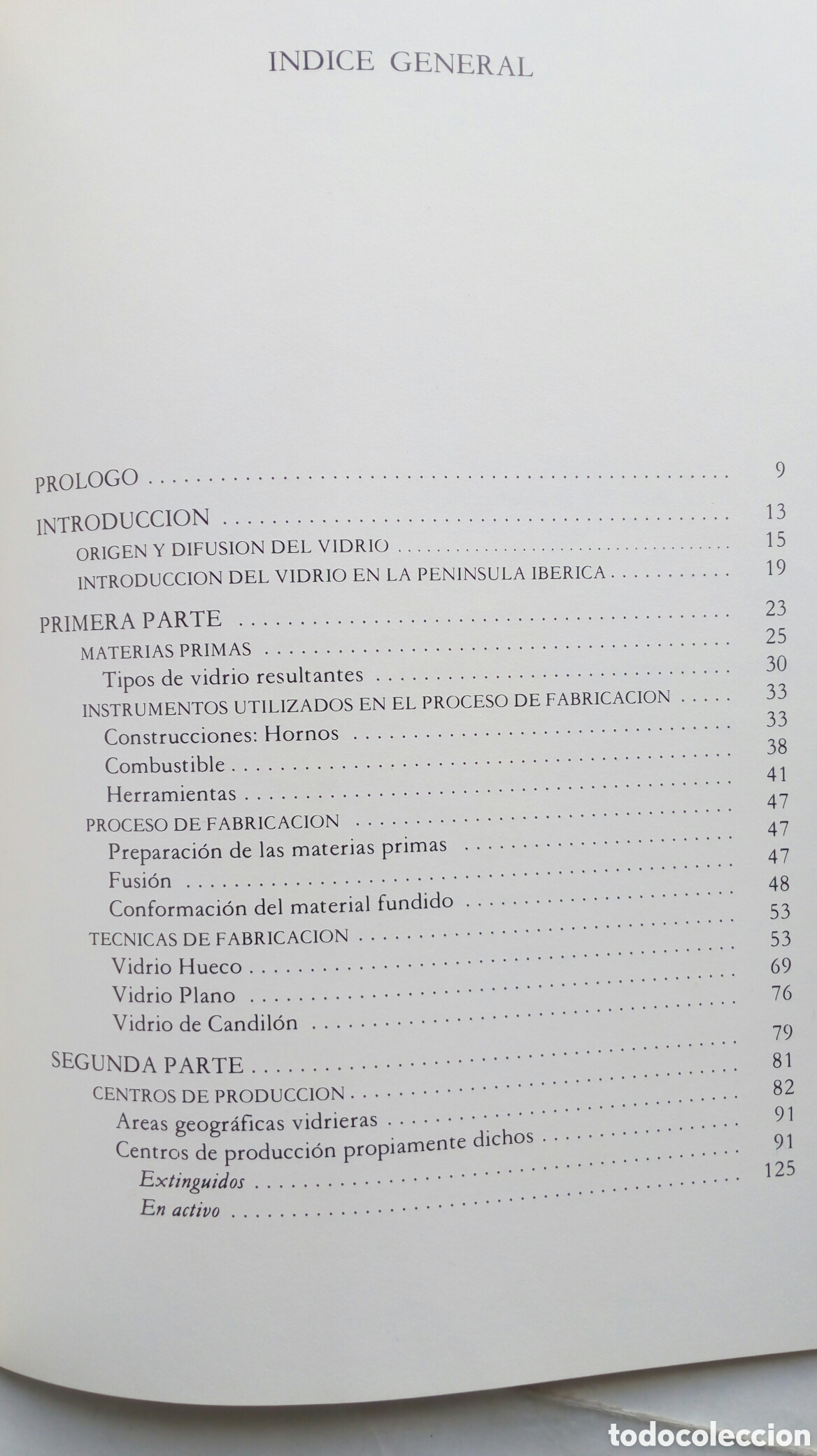 Libros de segunda mano: Vidrios espa&ntilde;oles. Mar&iacute;a Luisa Gonz&aacute;lez Pena. - Foto 3