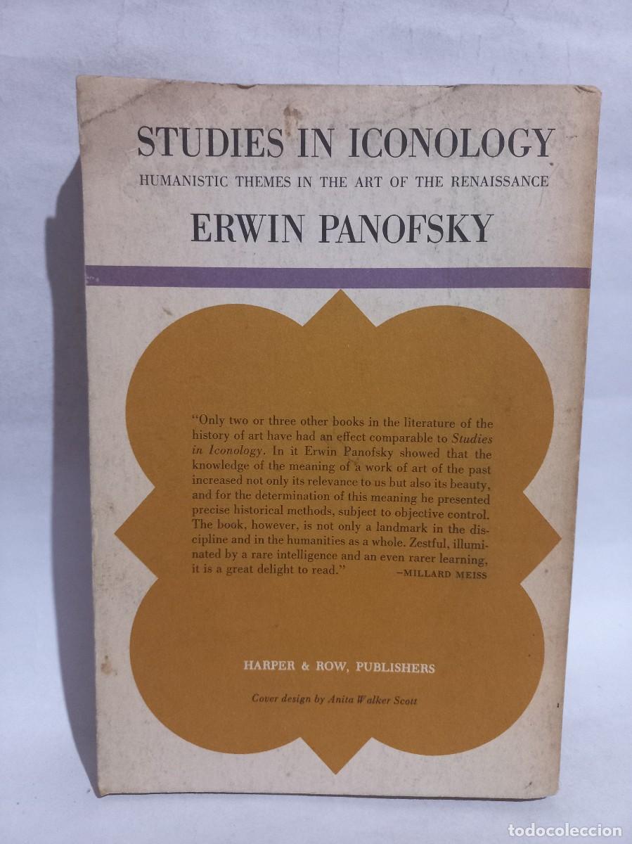 Libros de segunda mano: Erwin Panofsky - Studies in Iconology - 1962 - Foto 4