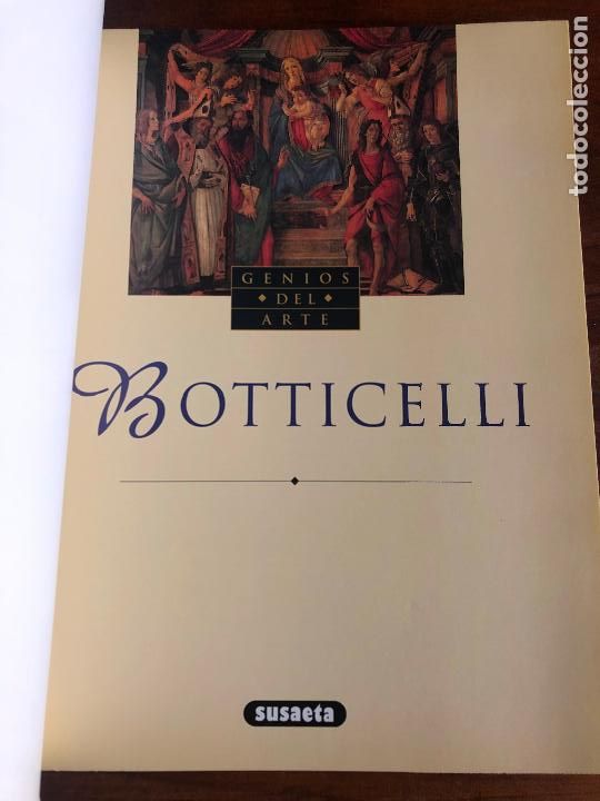 Libros de segunda mano: Genios del arte, Botticelli, Susaeta - Foto 5