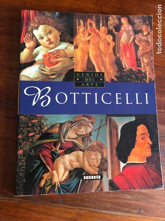 Libros de segunda mano: Genios del arte, Botticelli, Susaeta - Foto 1