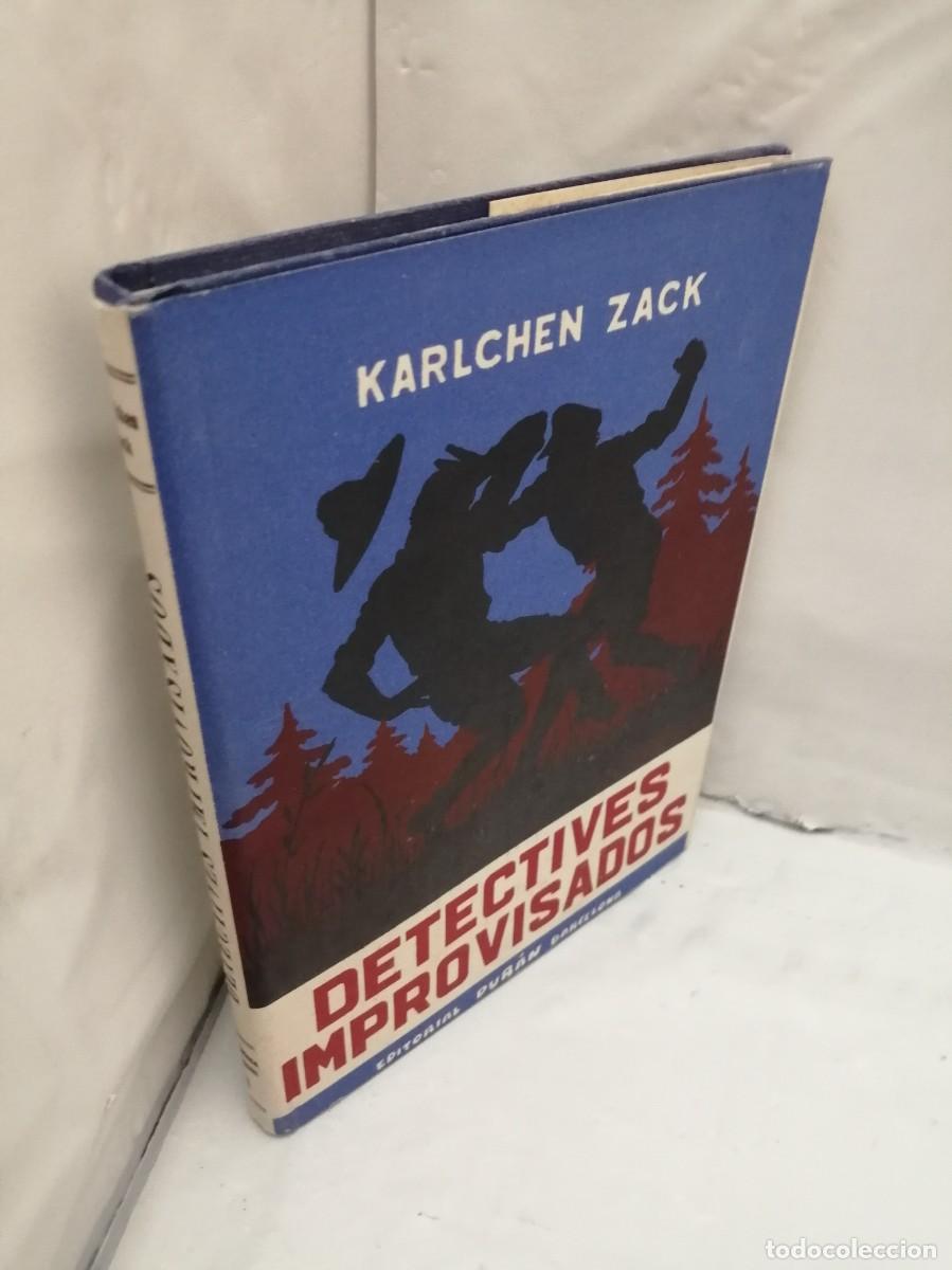 Libros de segunda mano: DETECTIVES IMPROVISADOS (PRIMERA EDICI&Oacute;N, TAPA DURA) - Foto 3