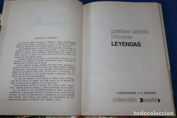 Libros de segunda mano: Rimas y Leyendas - Becquer - Susaeta - Foto 4