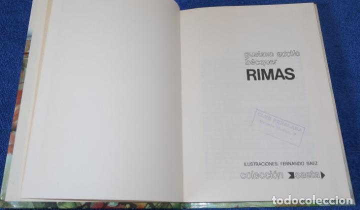 Libros de segunda mano: Rimas y Leyendas - Becquer - Susaeta - Foto 2
