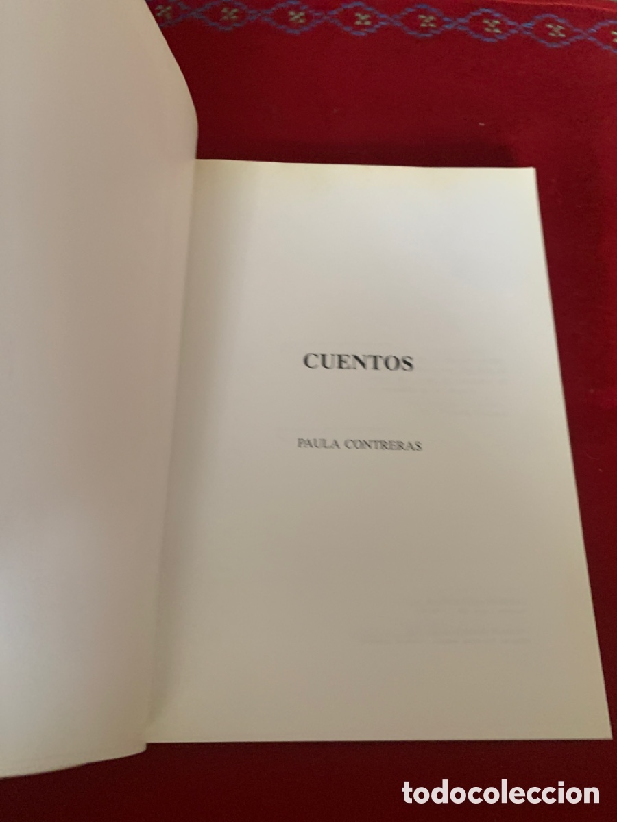 Libros de segunda mano: Cuentos. Paula Contreras. - Foto 4