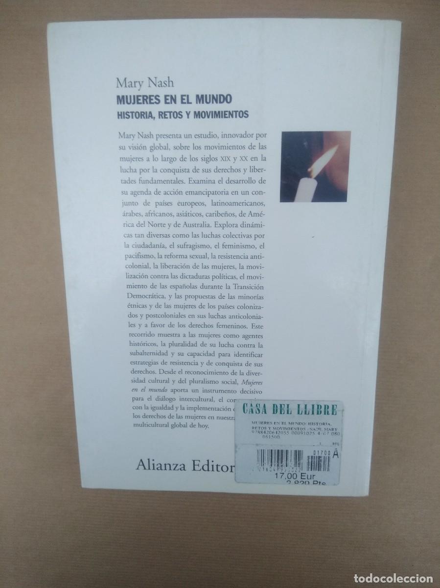 Libros de segunda mano: Libro Mujeres en el mundo -Mary Nash - Foto 3