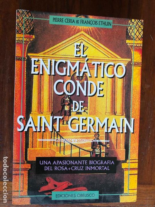 Second hand books: El enigm&aacute;tico conde de Saint-German - Pierre Cer&iacute;a; Fran&ccedil;ois Ethuin, 1&ordf; edici&ograve;n 1998 Buenos Aires