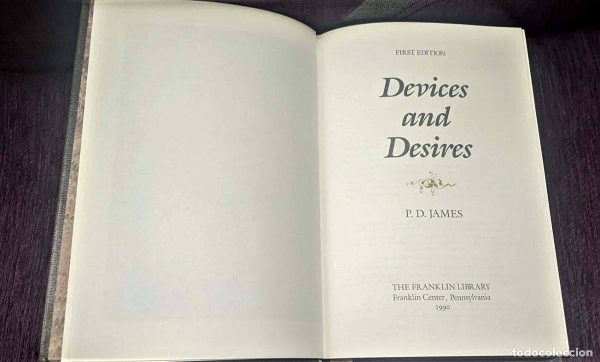 Libros de segunda mano: DEVICES AND DESIRES, P. D. JAMES 1990 SIGNED EDITION - Foto 3