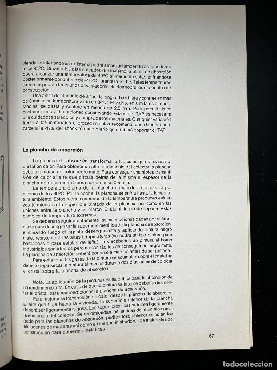 Libros de segunda mano: RECONVERSION SOLAR. DANIEL K. REIF. EDICIONES G. GILI. MEXICO, 1983. PAGS: 67 - Foto 6