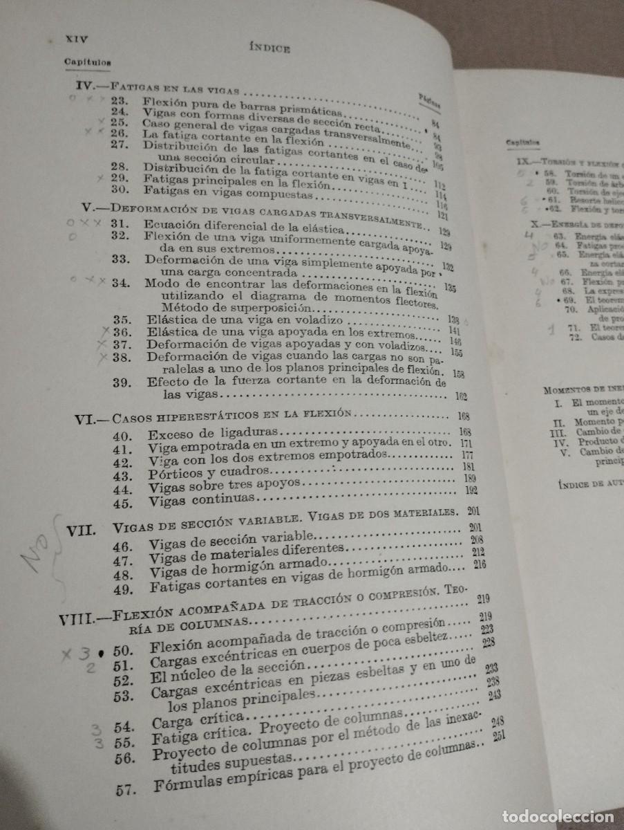 Libros de segunda mano: RESISTENCIA DE MATERIALES. PRIMERA PARTE. TEOR&Iacute;A ELEMENTAL Y PROBLEMAS (S. TIMOSHENKO) - Foto 4
