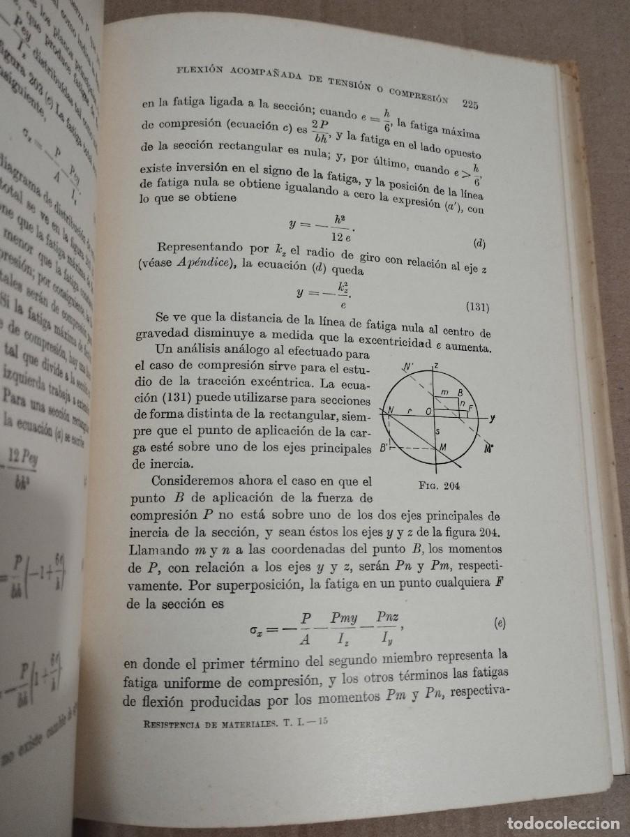 Libros de segunda mano: RESISTENCIA DE MATERIALES. PRIMERA PARTE. TEOR&Iacute;A ELEMENTAL Y PROBLEMAS (S. TIMOSHENKO) - Foto 9