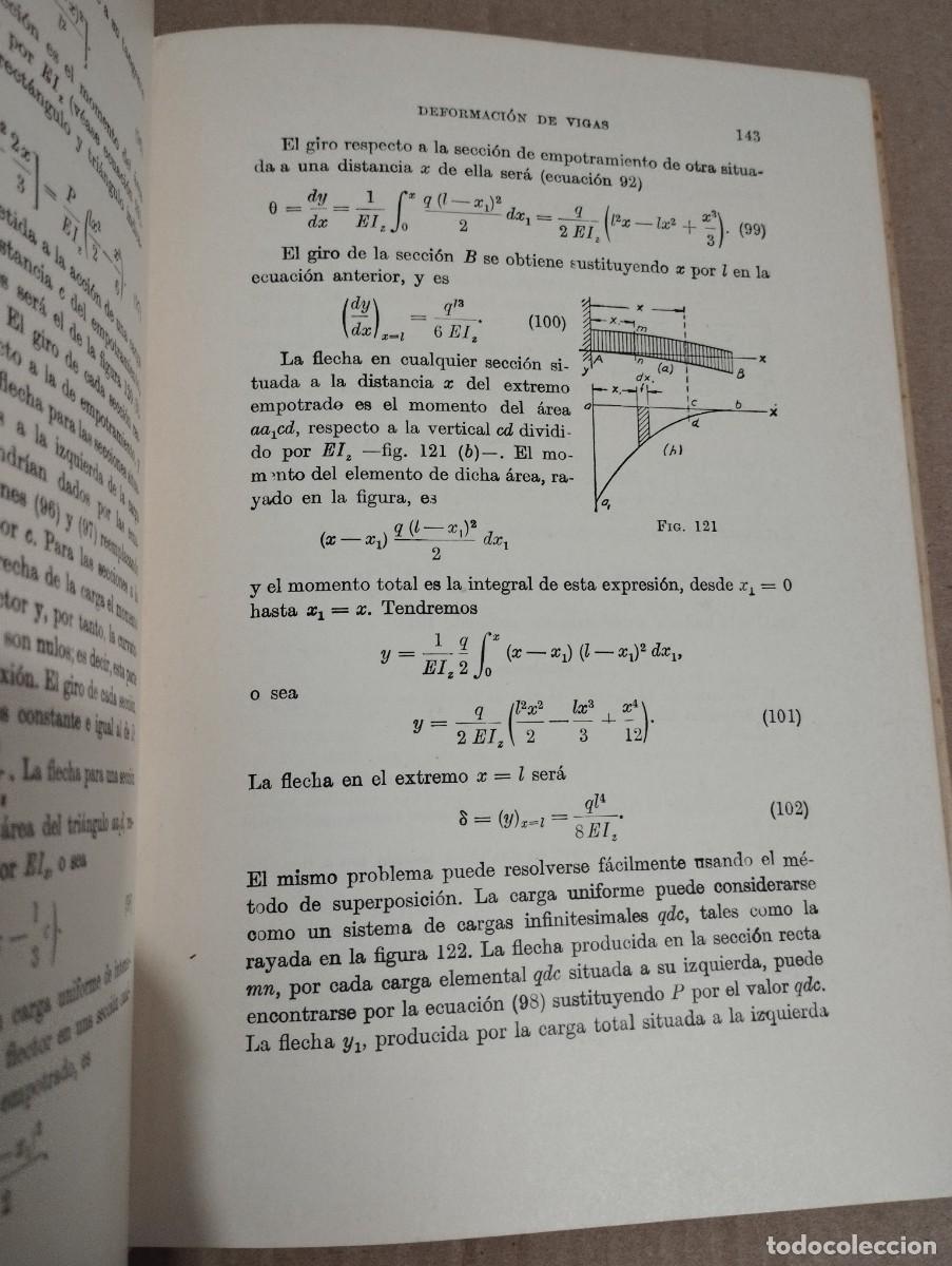 Libros de segunda mano: RESISTENCIA DE MATERIALES. PRIMERA PARTE. TEOR&Iacute;A ELEMENTAL Y PROBLEMAS (S. TIMOSHENKO) - Foto 12