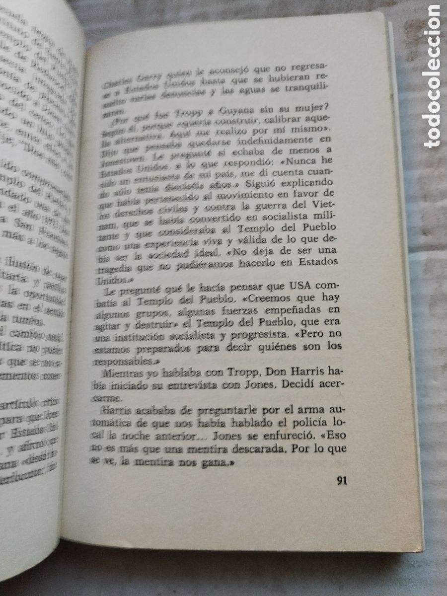 Libros de segunda mano: LA MASACRE DE GUYANA/CHARLES A. KRAUSE - Foto 5