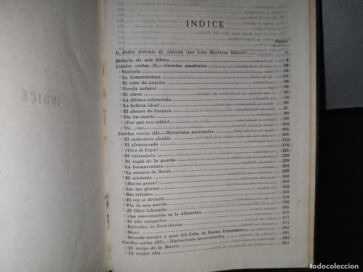 Libros de segunda mano: 65- OBRAS COMPLETAS DE D. PEDRO A. DE ALARC&Oacute;N - EDICIONES FAX - 1943 - Foto 7