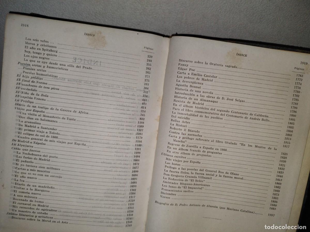 Libros de segunda mano: 65- OBRAS COMPLETAS DE D. PEDRO A. DE ALARC&Oacute;N - EDICIONES FAX - 1943 - Foto 8