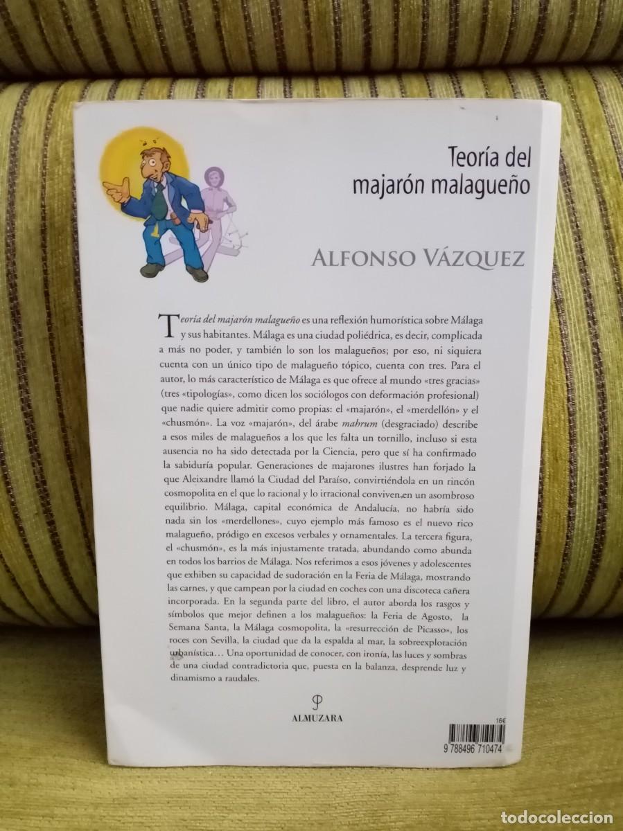 Libros de segunda mano: TEOR&Iacute;A DEL MAJAR&Oacute;N MALAGUE&Ntilde;O - Foto 3