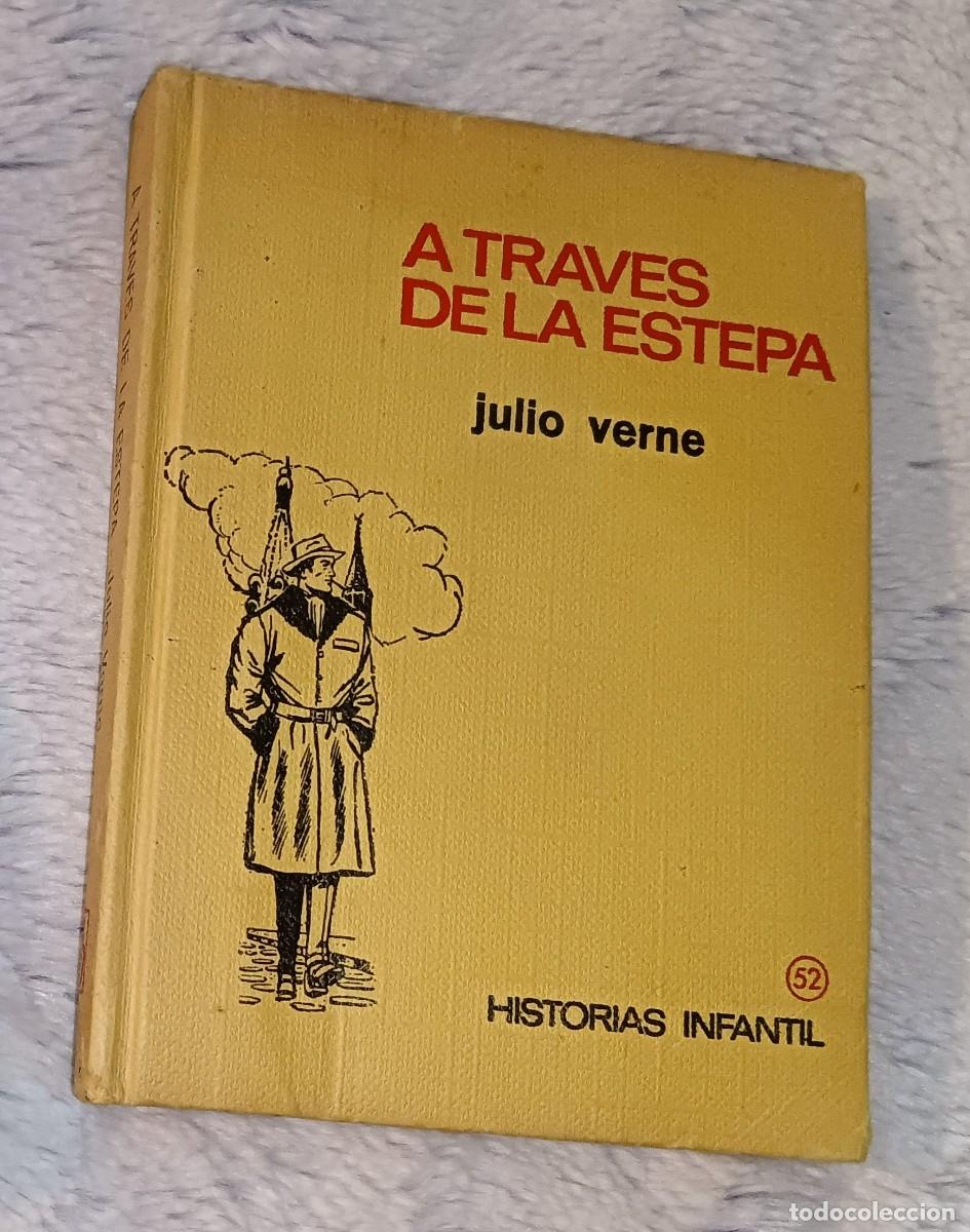 Libros de segunda mano: A trav&eacute;s de la estepas Julio Verne - Foto 1