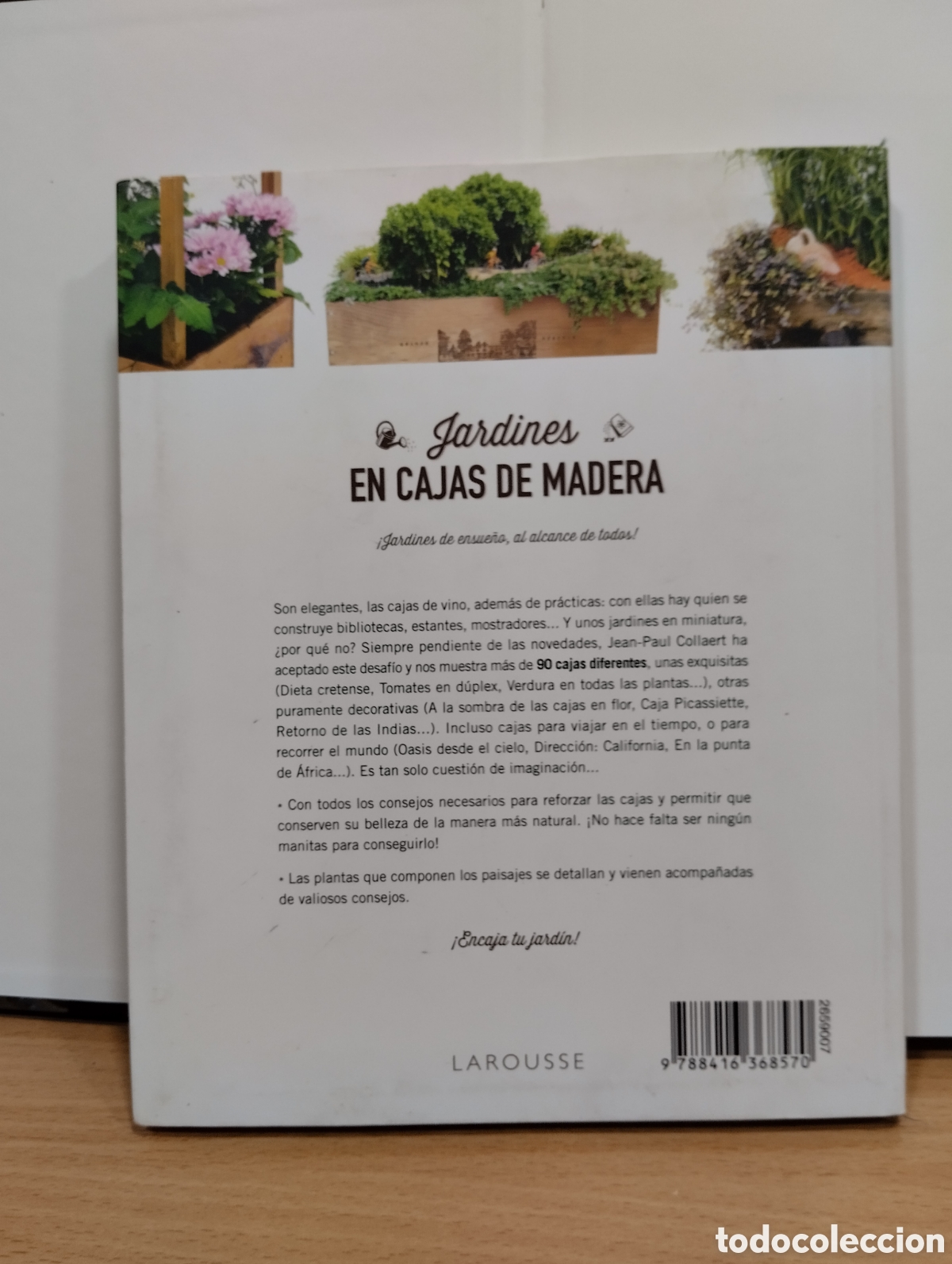 Libros de segunda mano: LIBRO LAROUSSE JARDINES EN CAJAS DE MADERA - Foto 2