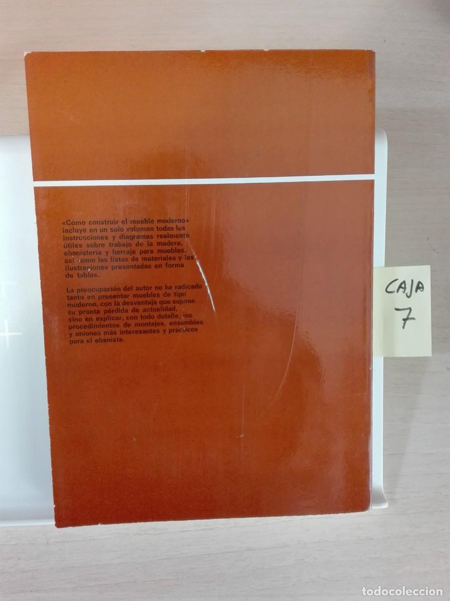 Libros de segunda mano: C&Oacute;MO CONSTRUIR EL MUEBLE MODERNO MARIO DAL FABBRO CEAC - Foto 2