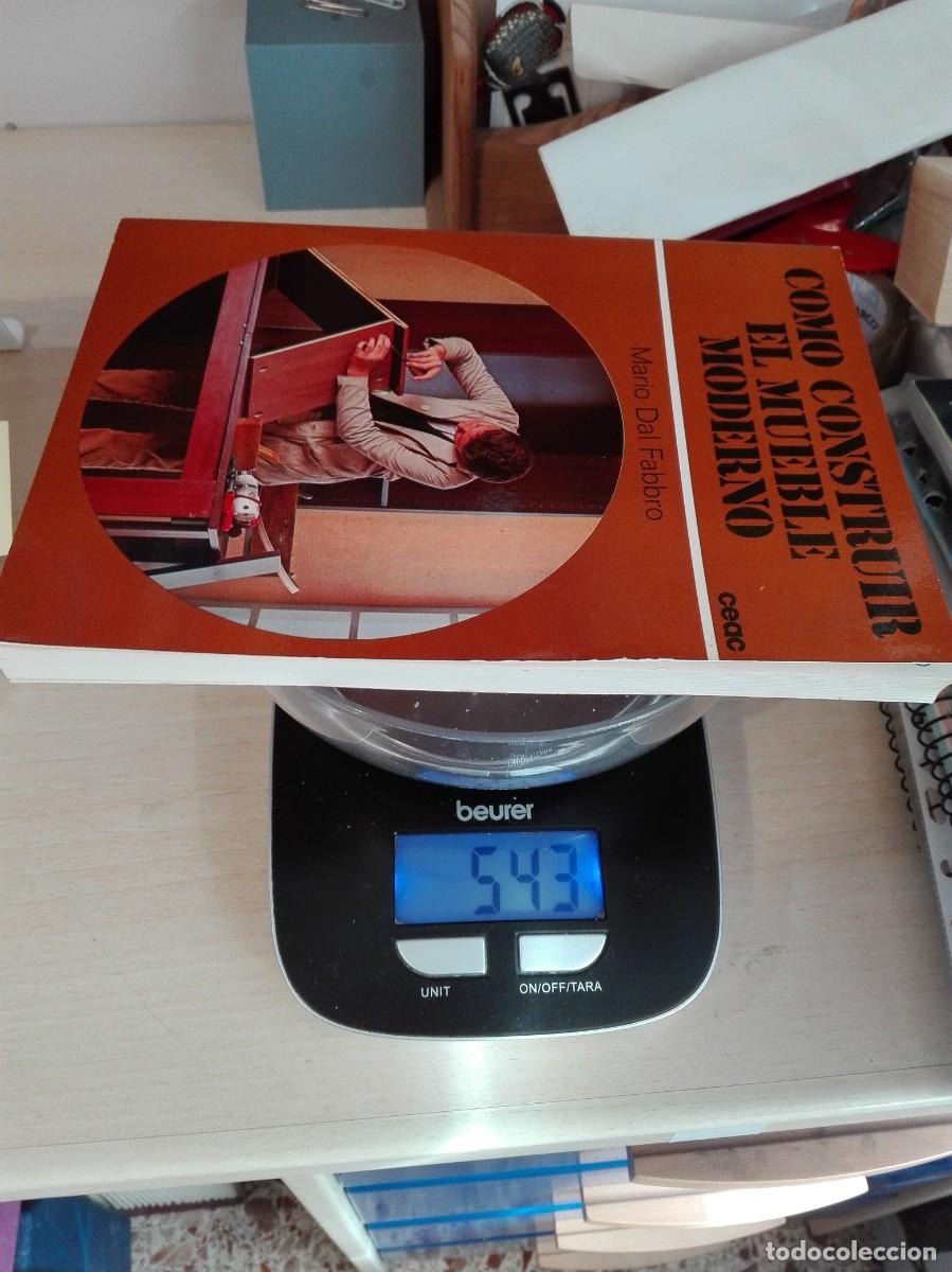 Libros de segunda mano: C&Oacute;MO CONSTRUIR EL MUEBLE MODERNO MARIO DAL FABBRO CEAC - Foto 4
