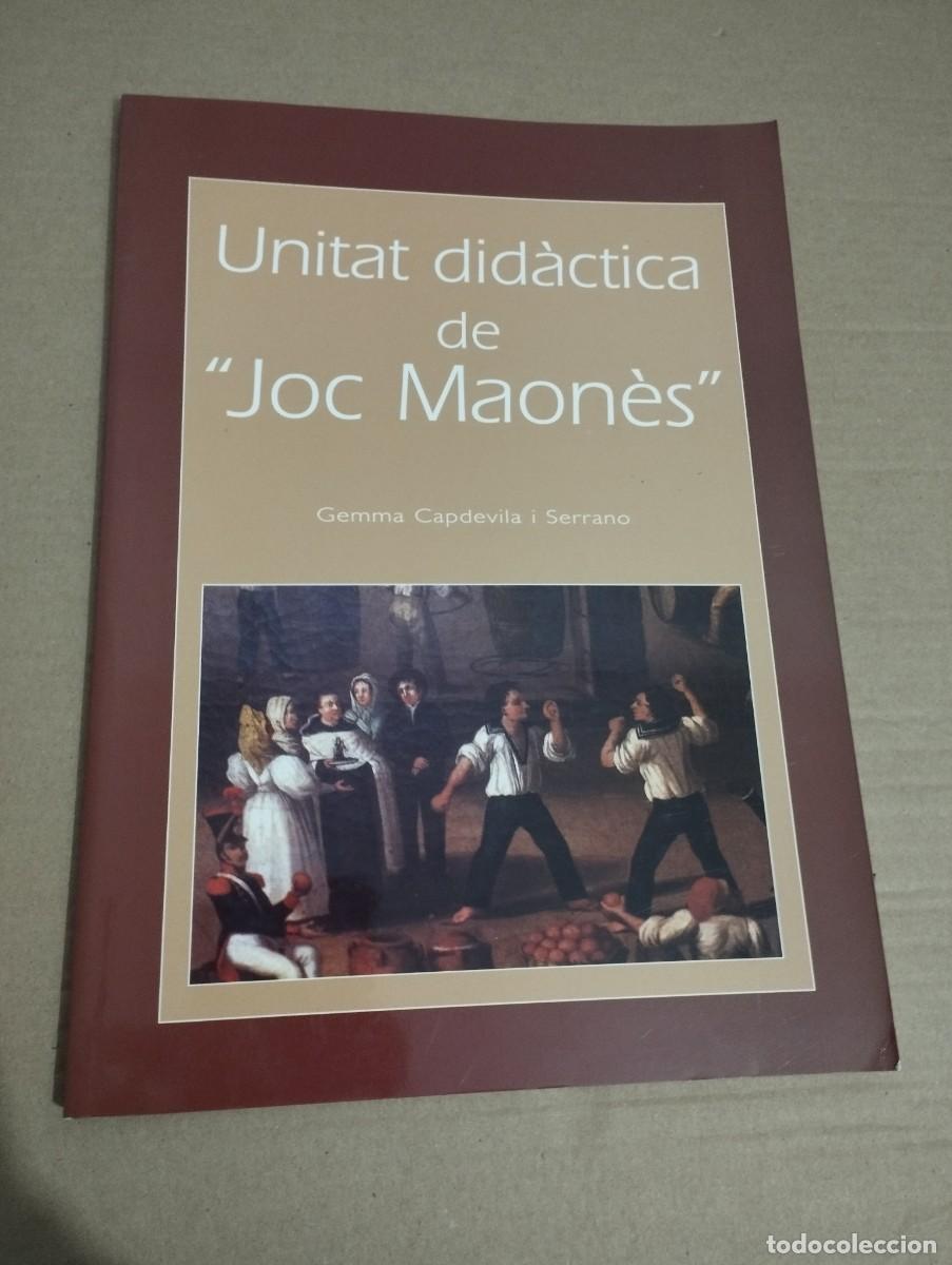 Libros de segunda mano: UNITAT DID&Agrave;CTICA DE JOC MAON&Egrave;S (GEMMA CAPDEVILA I SERRANO) - Foto 1