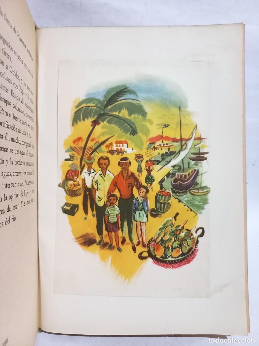 Libros de segunda mano: Rose Brown - Aventuras de dos Ni&ntilde;os en el Amazonas - 1953 - Foto 4