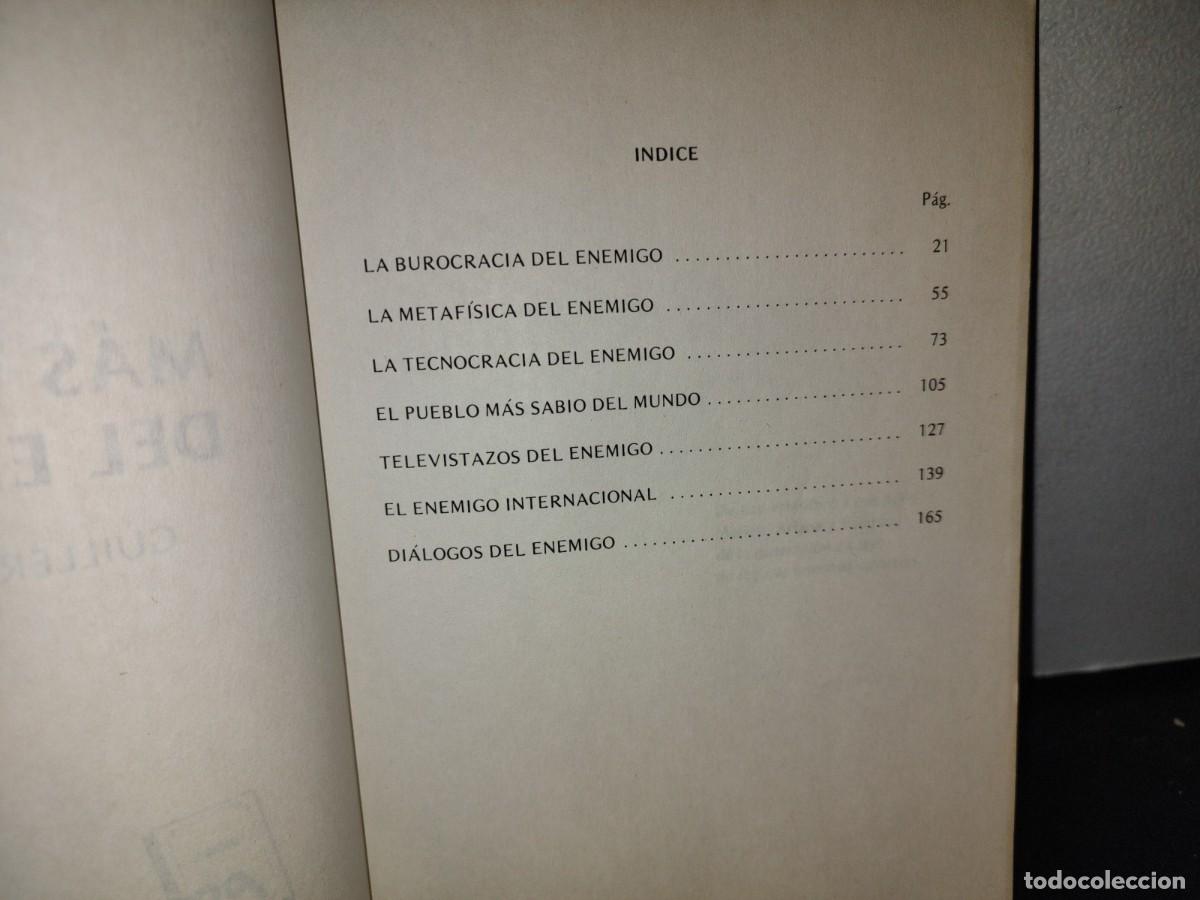 Libros de segunda mano: 65- M&Aacute;S DISE&Ntilde;OS DEL ENEMIGO - GUILLERMO F&Aacute;RBER - Foto 4