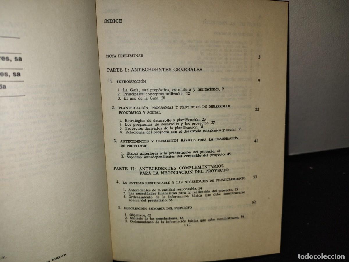 Libros de segunda mano: 65- GU&Iacute;A PARA LA PRESENTACI&Oacute;N DE PROYECTOS - ILPES - Foto 5