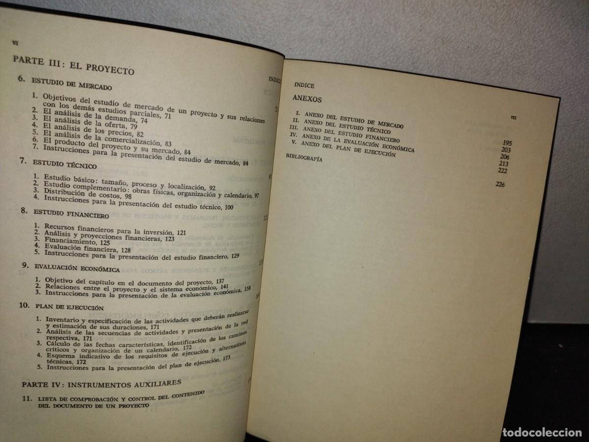 Libros de segunda mano: 65- GU&Iacute;A PARA LA PRESENTACI&Oacute;N DE PROYECTOS - ILPES - Foto 6