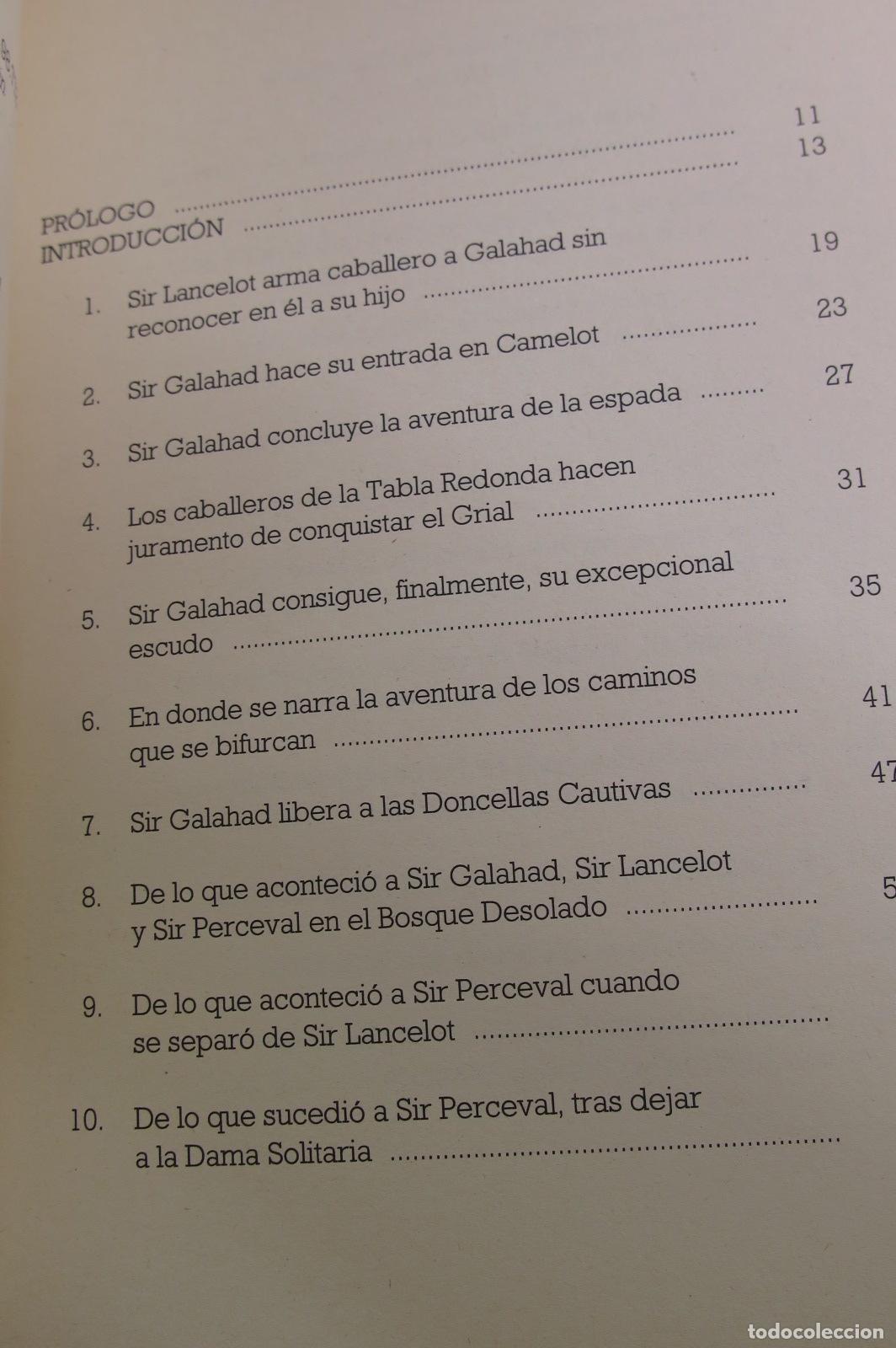 Libros de segunda mano: LA LEYENDA DEL SANTO GRIAL. VAZQUEZ ALONSO - Foto 2