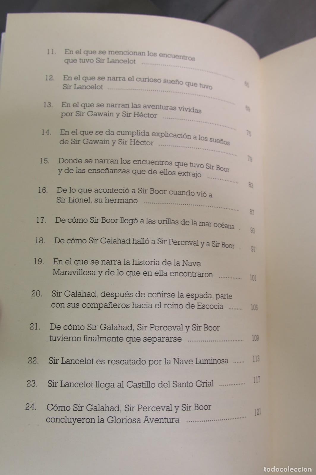 Libros de segunda mano: LA LEYENDA DEL SANTO GRIAL. VAZQUEZ ALONSO - Foto 3