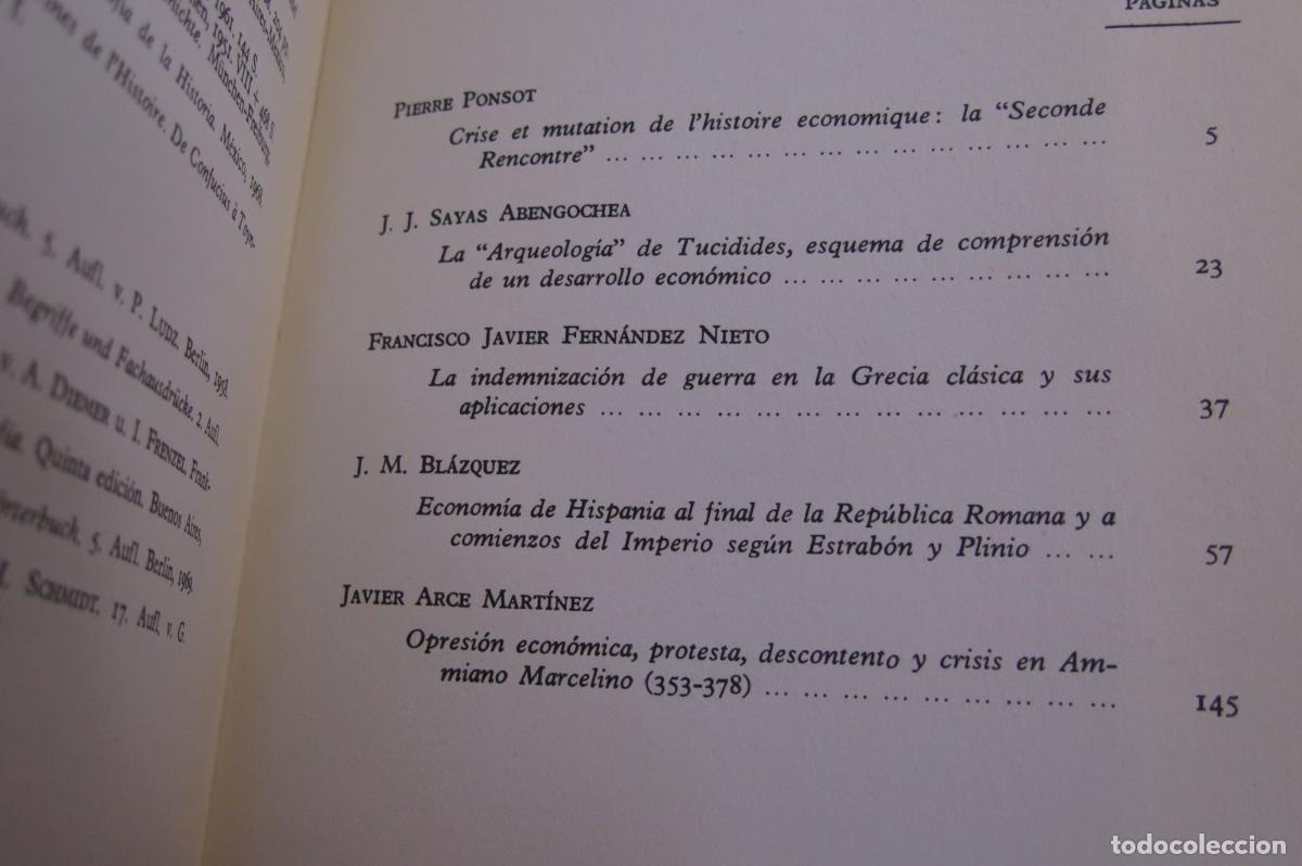 Libros de segunda mano: ESTUDIOS DE HISTORIA ECONOMICA. 2 TOMOS - Foto 2