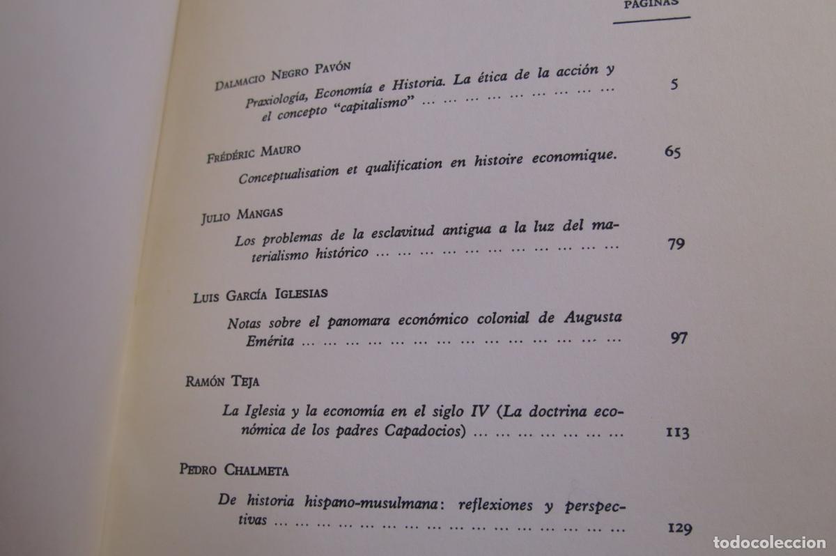 Libros de segunda mano: ESTUDIOS DE HISTORIA ECONOMICA. 2 TOMOS - Foto 4