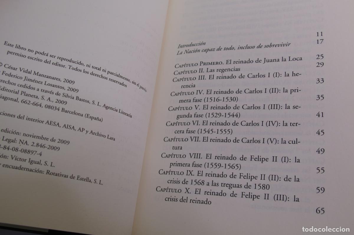 Libros de segunda mano: Historia de Espa&ntilde;a II. Vidal - Foto 2