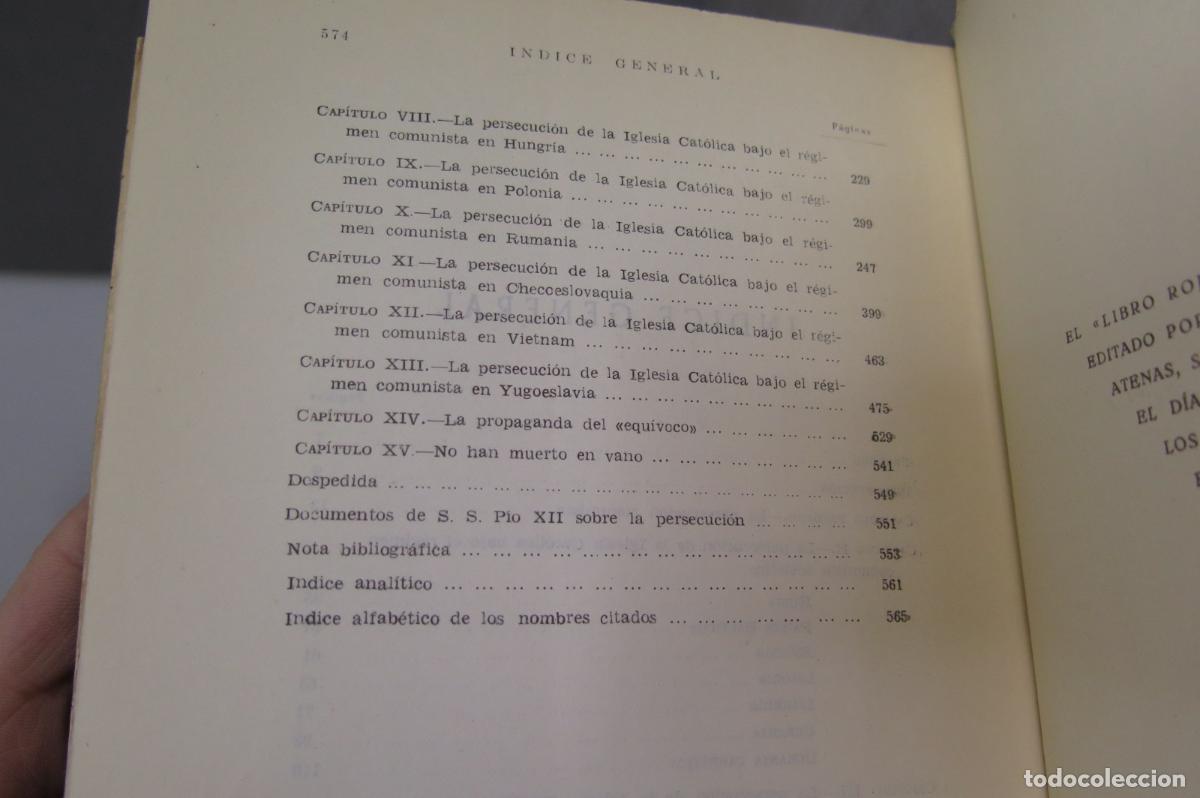 Libros de segunda mano: El libro rojo de la Iglesia perseguida. Galter - Foto 4