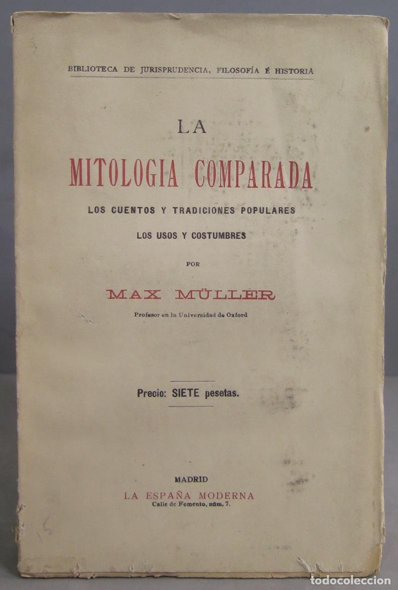 Libros de segunda mano: LA MITOLOG&Iacute;A COMPARADA. M&uuml;ller - Foto 1