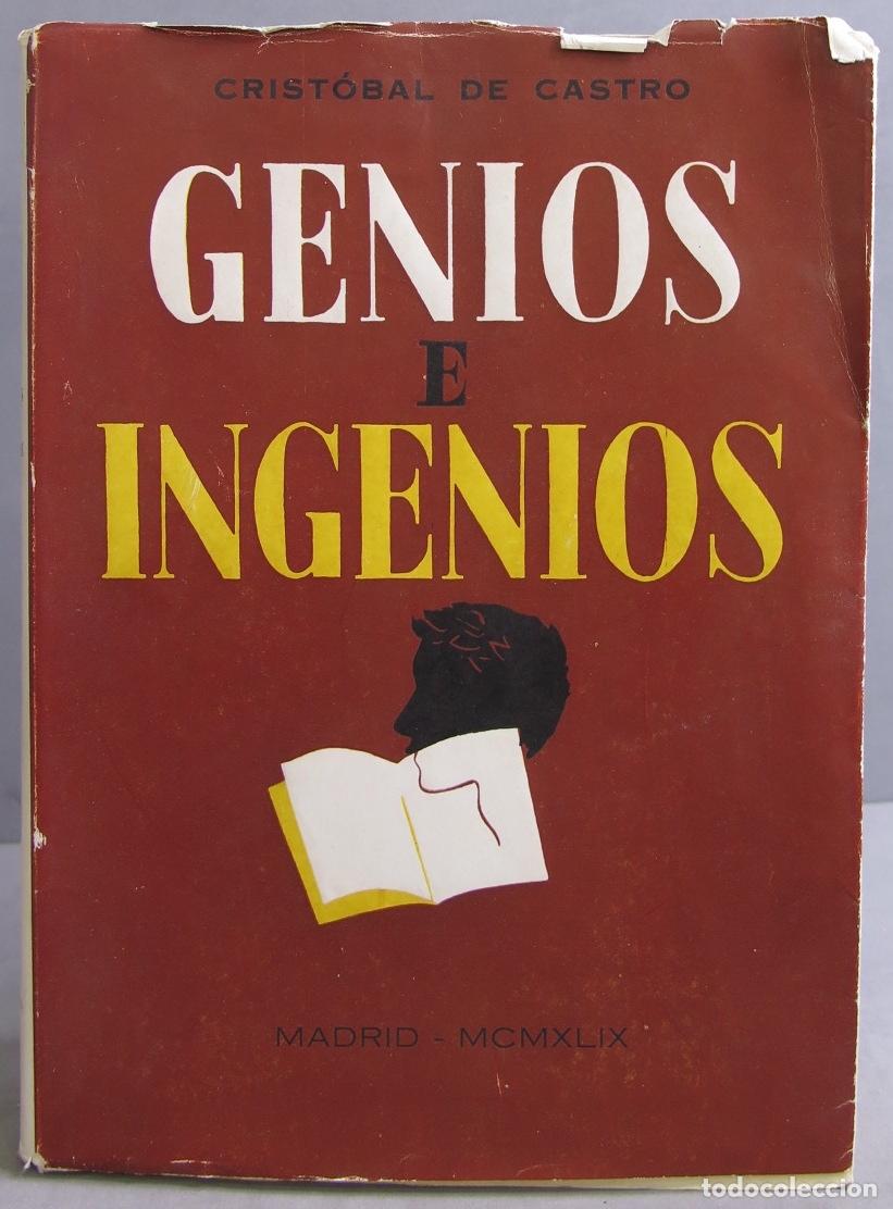 Libros de segunda mano: GENIOS E INGENIOS. Castro - Foto 1