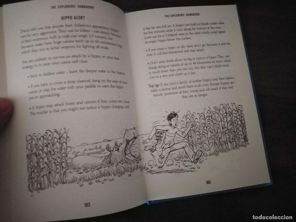 Libros de segunda mano: The Explorers handbook. Libro de bolsillo de los exploradores. En ingl&eacute;s. - Foto 5