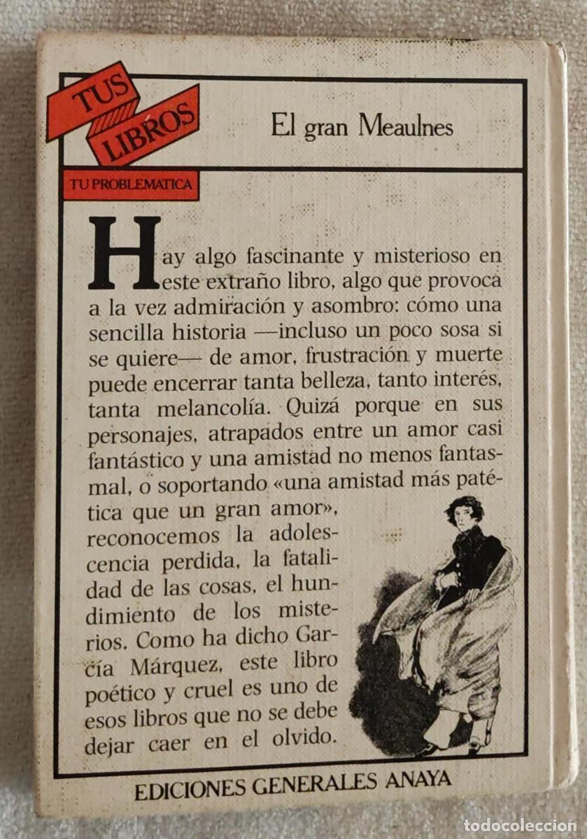 Libros de segunda mano: EL RAN MEAULNES. - Foto 3