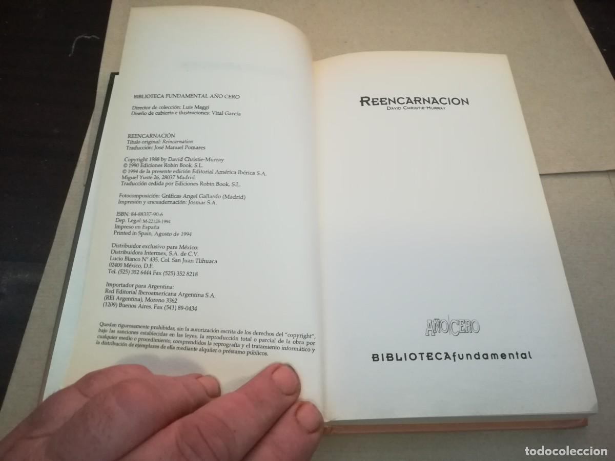 Libros de segunda mano: REENCARNACION CREENCIAS ANCESTRALES E INVESTIGACION CIENTIFICA / / D C MURRAY / A&Ntilde;O CE - Foto 4