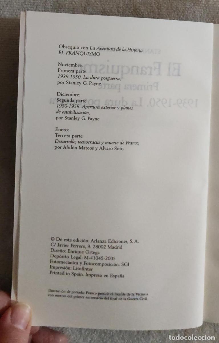 Libros de segunda mano: EL FRANQUISMO. - Foto 4