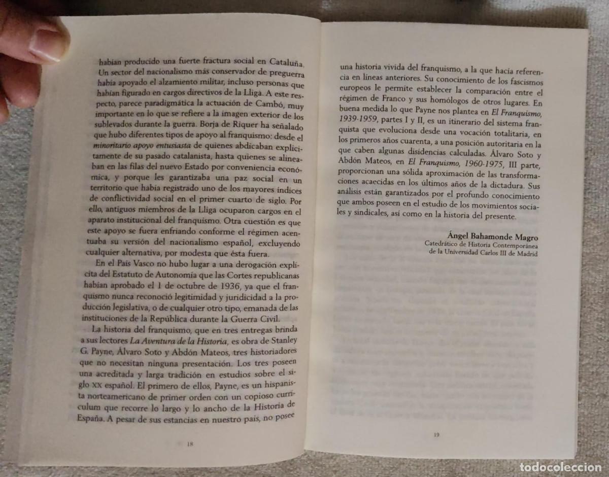 Libros de segunda mano: EL FRANQUISMO. - Foto 5
