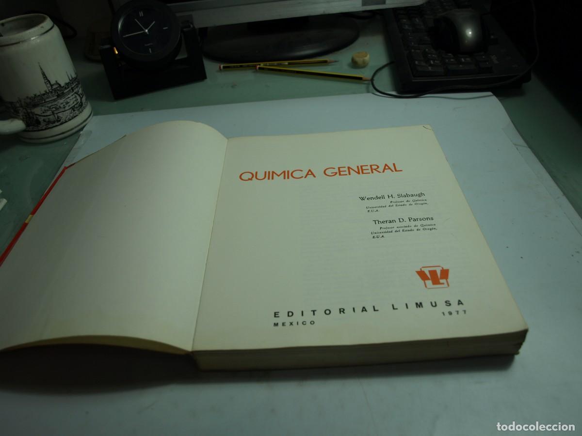 Libros de segunda mano: Quimica General, Slabaugh y Parsons, Editorial Reverte - Foto 2