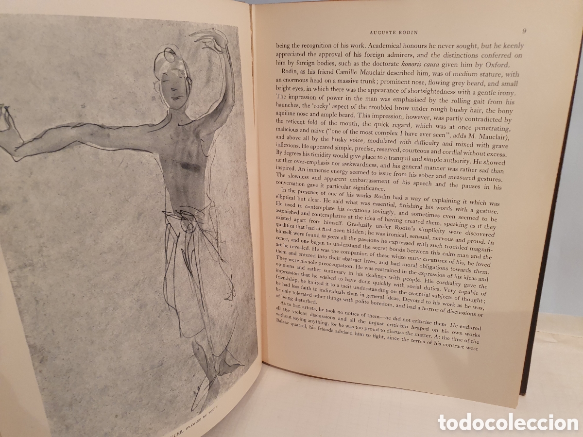 Libros de segunda mano: RODIN. PHAIDON PRESS. MADE IN GREAT BRITAIN 1956. - Foto 4